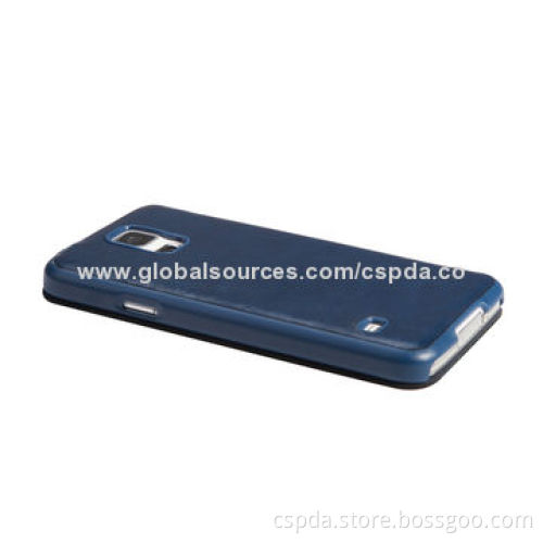 Crazy Horse Ultra Slim PU and PC Hard Cases for Samsung Galaxy S5, Different Colors Welcomed